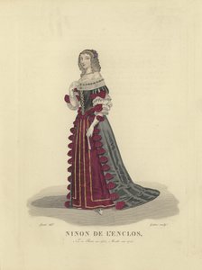 Ninon de l&39;Enclos，法国作家和妓女
